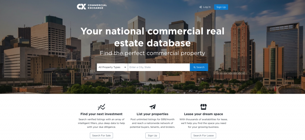 Catylist Commercial Real Estate Listing Site