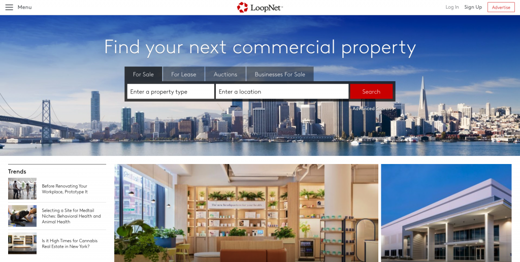 LoopNet Commercial Real Estate Listing Site